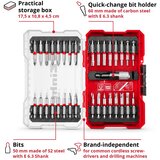 Einhell M-Case 33-del set bitova 50mm, 1/4" 50mm bit, mag. nastavak 60mm - (49118903) | ePonuda.com