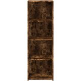  Visoka komoda dimljeni hrast 40x41x124 cm od konstruiranog drva | shoptok.hr