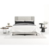 Maison de Rêve Svetlo siva oblazinjena zakonska postelja s prostorom za shranjevanje 180x200 cm Musca – | Shoptok.si