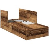  Krevet s ladicama Staro drvo 70 x 190 cm Konstruirano drvo | shoptok.hr