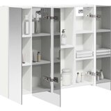  Kopalniška ogledalna omara Bela 83,5 x 15,5 x 70 cm, (5000233195) | Shoptok.si