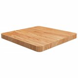  Četvrtasta stolna ploča smeđa 50x50x4 cm tretirana hrastovina | shoptok.hr