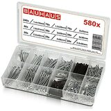 BAUHAUS Nabor žebljev (580 kos, Jeklo) | Shoptok.si