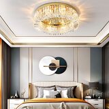 Toolight Kristalna lampa APP1729-8C 60 cm Zlato | shoptok.hr