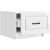  Kava Stol s ladicama Bijela visokog sjaja 49 x 50 x 37 cm | Eponuda.com