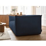 Bobochic Paris Temno modra sedežna garnitura iz tkanine bouclé 242 cm Giorgia – | Shoptok.si