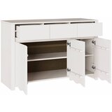  Kreveta Drammen Bijelo 114 x 43 x 75,5 cm Čvrsto borovo drvo | shoptok.hr