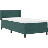  Krevet s opruga kutije Tamnozelena 200 x 100 cm Baršun | shoptok.hr