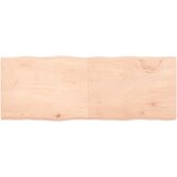 vidaXL Mizna plošča 160x60x4cm neobdelana trdna hrastovina naraven rob Cene