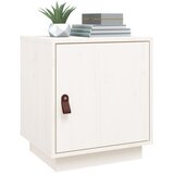  Noćni ormarići 2 kom bijeli 40 x 34 x 45 cm od masivne borovine | shoptok.hr
