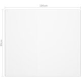  Zaštita za stol mat 100 x 90 cm 1,6 mm PVC | shoptok.hr
