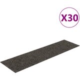  Prostirke za stepenice samoljepljive 30 kom 76x20 cm antracit pravokutne | shoptok.hr