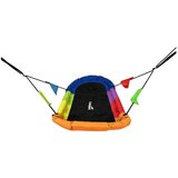 Lean_Toys Vrtna gugalnica Štorkljino gnezdo, pravokotna, barvita, 167 x 75 cm | Shoptok.si
