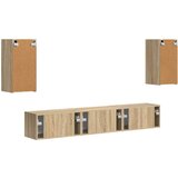  Komplet TV omaric 5 pcs Sonoma hrast Konstruiran les, (5000132191) | Shoptok.si