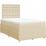  Krevet box spring s madracem krem 120 x 190 cm od tkanine | shoptok.hr