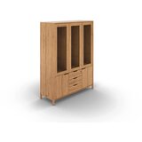 The Beds Vitrina od punog hrasta u prirodnoj boji 140x188 cm Twig – | shoptok.hr