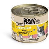Dogs'n Tiger Varčno pakiranje gurmanski meni 12 x 200 g - Piščanec s srci | Shoptok.si