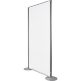 magnetoplan Higienska in varnostna predelna stena PROFESSIONAL, prozorna, VxŠxG 2000 x 1000 x 300 mm, prozorna izvedba z nogami | Shoptok.si