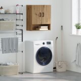 vidaXL Omarica na steni artisan hrast 60 x 31 x 70 cm Konstruiran les | Shoptok.si