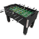  Stol za stolni nogomet Foosball 121 x 61 x 81 - crni Slike