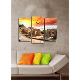 Wallity zidni sat 3PATCS-23, 66x45 cm, 3 dela Cene