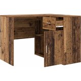  Kutni stol s ladicama Staro drvo 102 x 88 x 75 cm | shoptok.hr