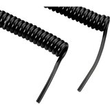 Monacor 0060190 spiralni kabel za mikrofon crna 1 St. | Eponuda.ba