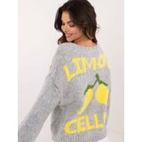 Italy Moda Sweater-MI-SW-2108.92-gray | shoptok.hr