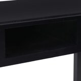  Pisaći stol crni 110 x 45 x 76 cm drveni | Eponuda.com