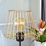  Stona lampa TORRI 1xE27/15W/230V zlatna/crna | Eponuda.com