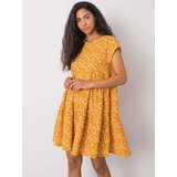 Factory Price Dress-D50051Z30268-dark yellow | shoptok.hr
