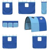  Črna in modra 107 x 201 cm, (5000102083) | Shoptok.si