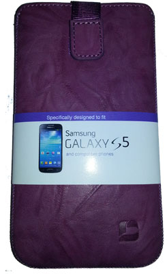 NOBRAND Torbica INDIGO Wash za Galaxy S5 - vijolična - žepek za telefon, dimenzije telefona do 142 x 72 x 8.1mm Cene