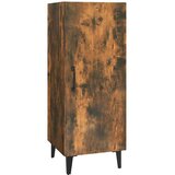  Komoda boja dimljenog hrasta 34,5x34x90 cm konstruirano drvo | shoptok.hr