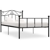 Maison Chic Posteljni okvir - Enojna postelja - Postelja za odrasle črn kovinski 90x200 cm-J8534, (21767239) | Shoptok.si