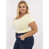 RELEVANCE T-shirt-RV-TS-A556.03-light yellow | Shoptok.si