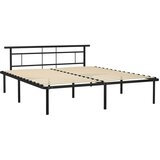  Za krevet crni metalni 200 x 200 cm | shoptok.hr