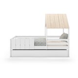 Marckeric Bijela dječja ladica za ispod kreveta 90x190 cm Valka – | shoptok.hr