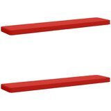  Jastučići za klupe - 2 dijela VUGHT 2 pcs 100% poliester Crvena | shoptok.hr