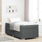 vidaXL Konstrukcija postelje Temno siva 120 x 190 cm blago | Shoptok.si