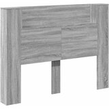  Krevetna ploča s LED-om Zidne Sivi Sonoma 140 x 16,5 x 103,5 cm | shoptok.hr
