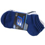 Skechers Športne nogavice Boys 6pk Non Terry Low Cut Modra | Shoptok.si