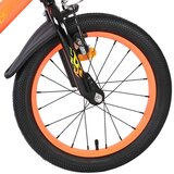 Volare dječji bicikl Strike 16″ crno-narančaste boje | shoptok.hr