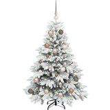 vidaXL Umjetno božićno drvce s stalakom Zelena 120 cm PE i PVC | shoptok.hr