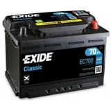 Exide akumulator Classic, 70AH, D, 640A, EC700