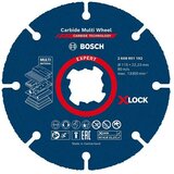 Bosch EXPERT Carbide Multi Wheel X-LOCK rezna ploča od 115 mm, 22,23 mm 2608901192 cene