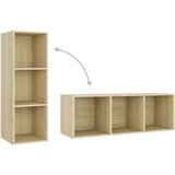 TV ormarići 3 kom boja hrasta 107x35x37 cm konstruirano drvo - sonoma hrast 3 | shoptok.hr
