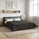  Poletna odeja Antracit 200 x 200 cm Mikrofibra in Teddy flis, (5000284334) | Shoptok.si