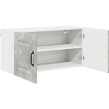 vidaXL Stenska kuhinjska omarica z vrati Betonsko siva 80 x 31 x 40 cm | Shoptok.si