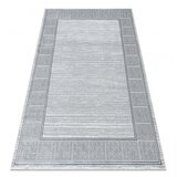 RugsX Preproga ALLURE 8783 Grški ključ, okvir - strukturna, elegantna, glamur svetlo siva / bela 240x330 cm, (21995191) | Shoptok.si